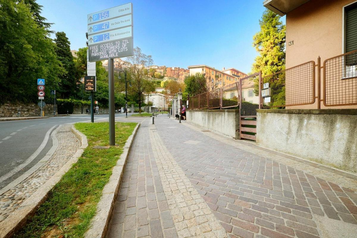 100M Dalla Funicolare Di Citta Alta- 10 Ospiti Bergamo Zewnętrze zdjęcie